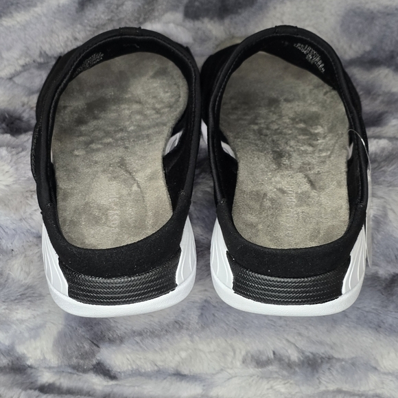 NWT‎ Easy Spirit Womens Traciee Slide Sandals Black Size 10 Wide - Picture 4 of 7